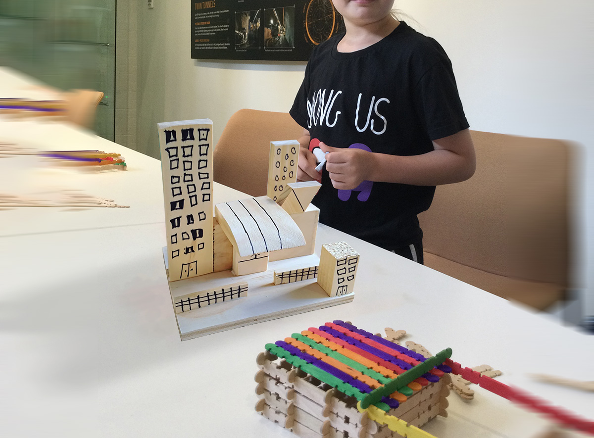 mini-architect arts and crafts activities.